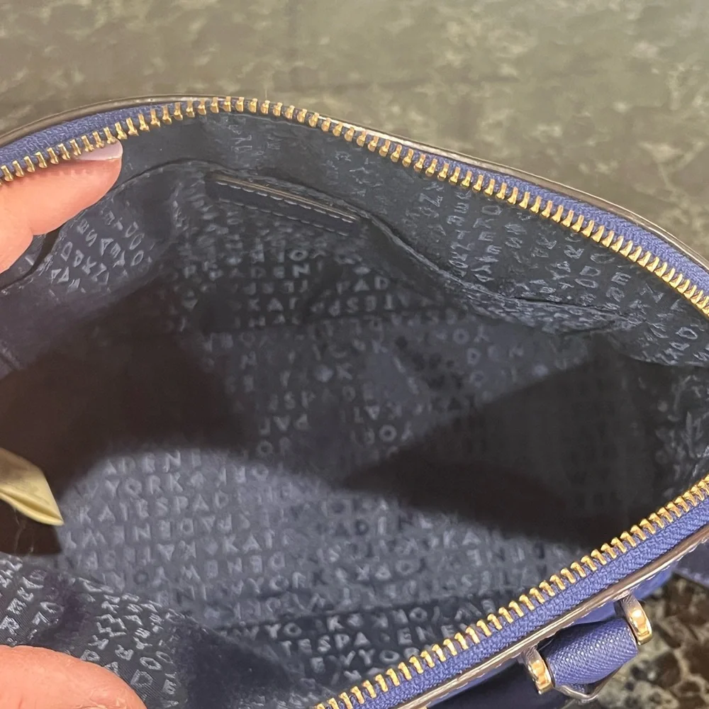 Kate Spade Blue Handbag& matching wallet 💙💙💙💙 - Picture 10 of 13